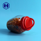 Kemasan Makanan Kaleng Botol Acar Plastik 590ml Tutup Atas Sekrup Bentuk Disesuaikan
